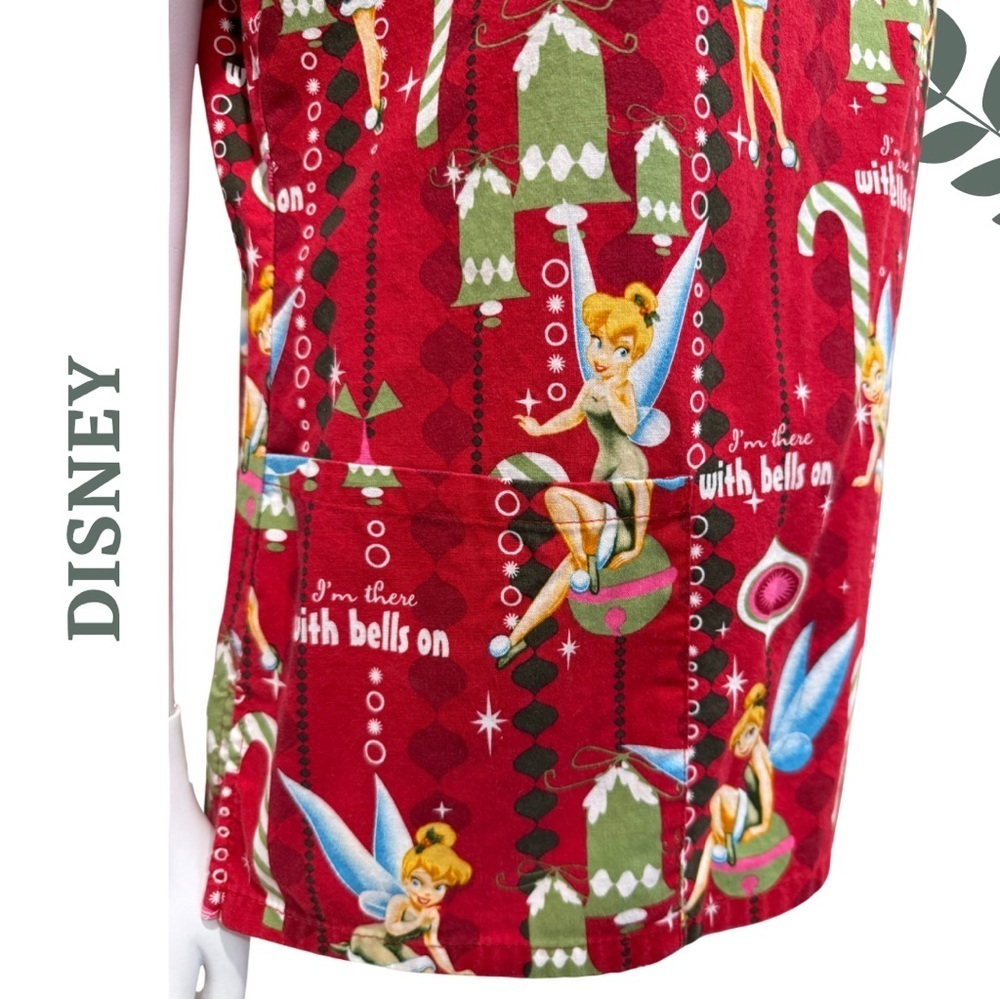 DISNEY Scrub Tops – Set of 2 (Holiday & Halloween Theme!) 🎃🎄
Size: Small Cotton - Picture 4 of 12